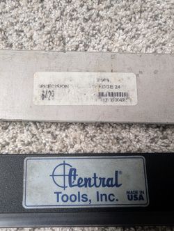Central Tools 24" Straight Edge