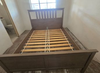 HEMNES BED FRAME/ 3 DRAWER DRESSER
