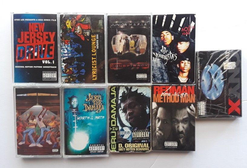 Hip Hop Rap Cassette Tape Lot. Cassettes tapes Vintage 90s Vinyl records Record Turntable Beats