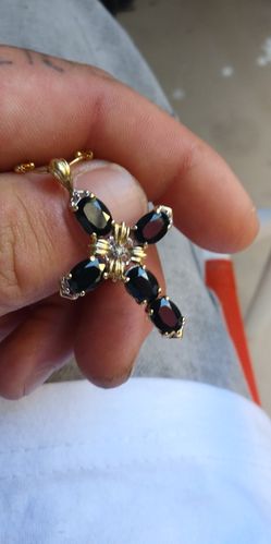 10k gold cross pendant