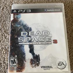 PS3 dead space 3 