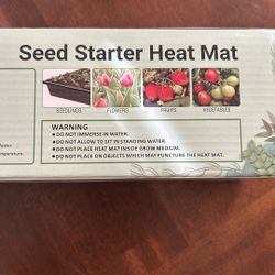 Gardening, seedling heat mats