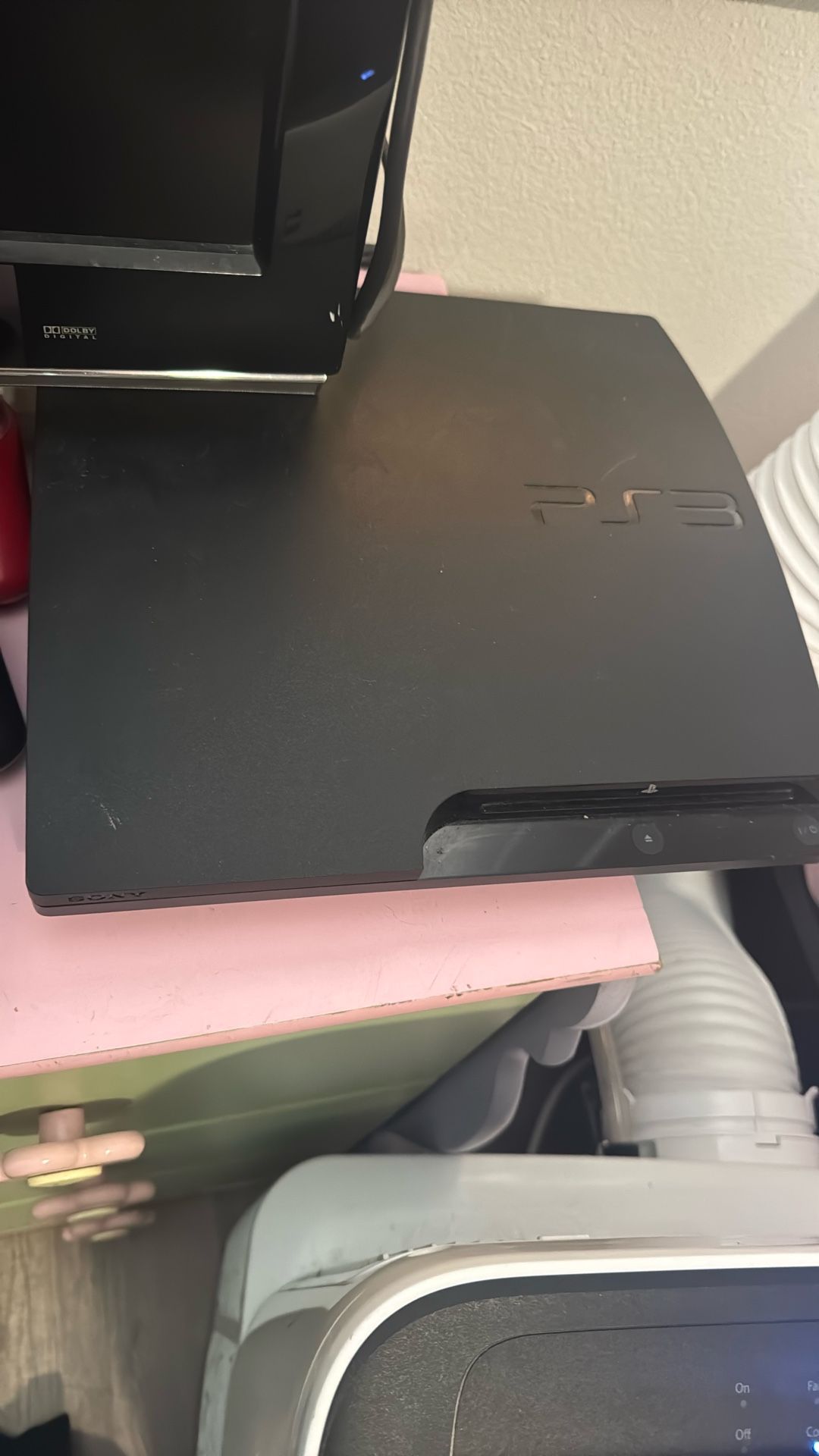 PS3 With TV And 2 Controls