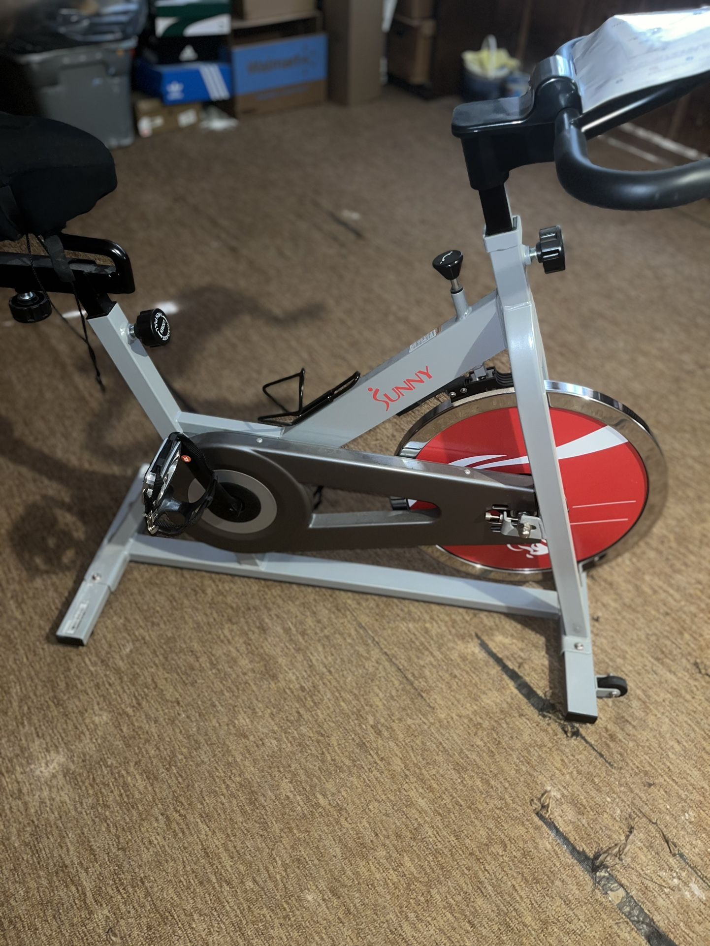 SUNNY exercise Bike + Seat Cushion