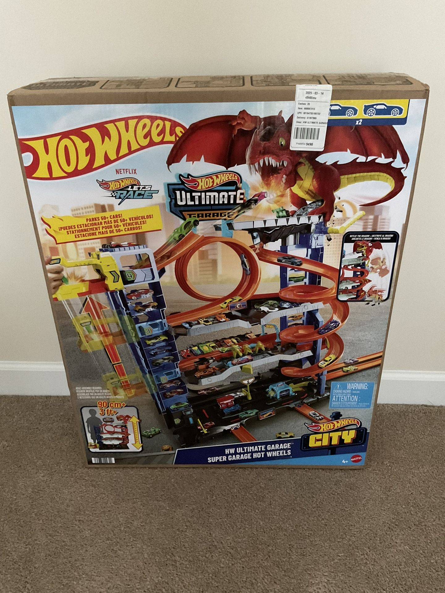 Hot Wheels City Ultimate Garage