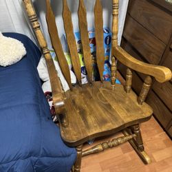 Wood Rocking Chair