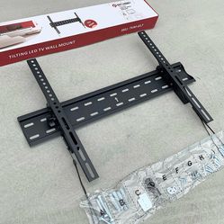 (New in box) $15 Tilt TV Wall Mount Bracket for 37-75” TVs, Max Weight 110 Lbs, VESA 600x400mm