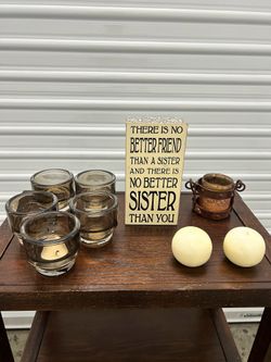 Decorative candleholders and decor