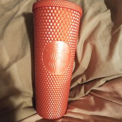 Starbucks fall edition Orange studded venti Tumbler