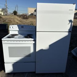 Fridge And Stove Set