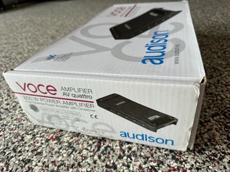 Audison Voce AV Quattro 4-Channel Car Amplifier