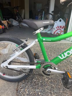 Woom 3 Kids Bike Green