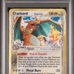006 POKEMON EX CRYSTAL GUARDIANS CHARIZARD-HOLO 4 PSA 1