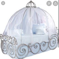 Cinderella Carriage Bed Twin Size For Girl