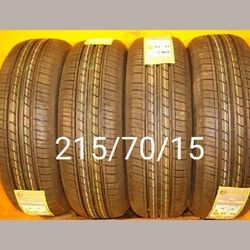 4 New Tires For Sale 215/70/15 We Service Motorcycle Tires