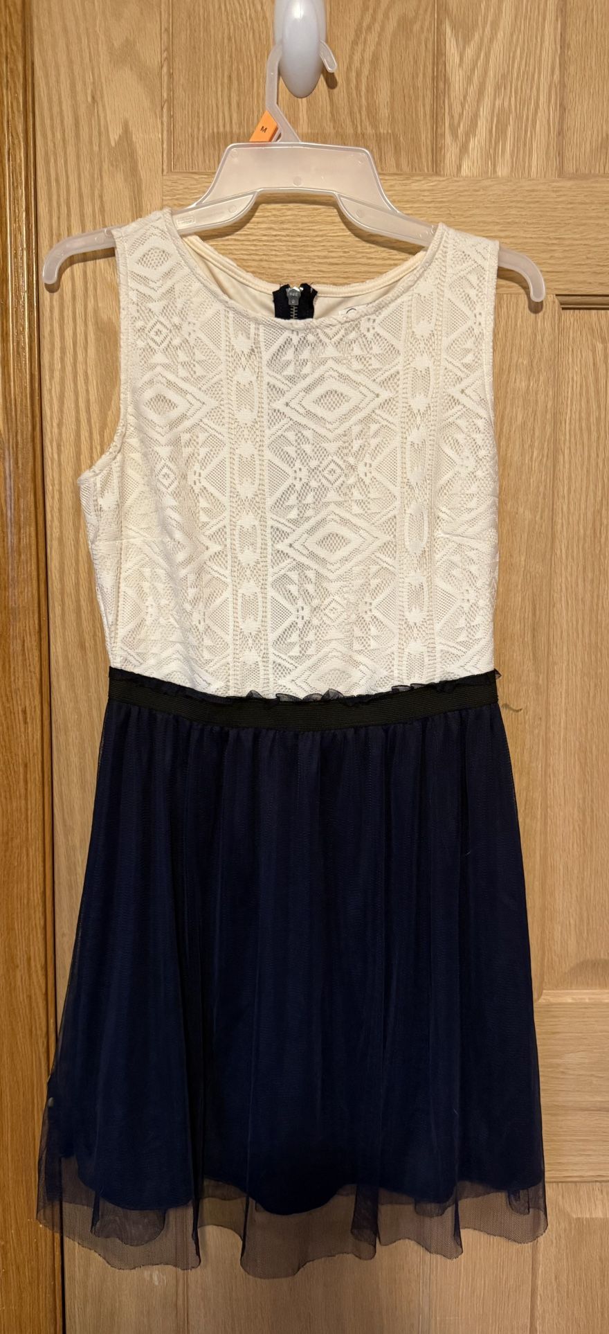 White And Blue Dress