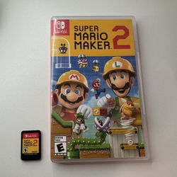 Super Mario Maker 2 – Nintendo Switch – Great Condition!