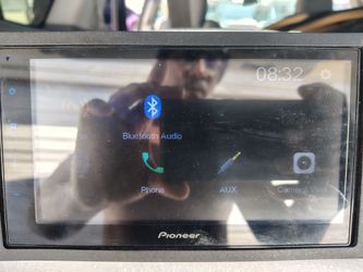Pioneer Android double DIN TV with backup camera