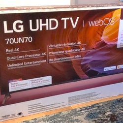 NEW 70" Smart TV from LG