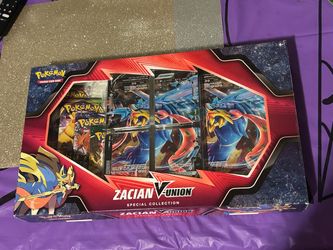 Pokemon zacian v union special collection error box