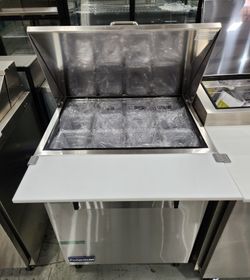 ❄️NSF/ETL Commercial Mega Top Prep Table single Door(Mesa de Preparación Mega Top de un Puerta)❄️