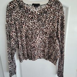 Sanctuary Animal Print Sweater