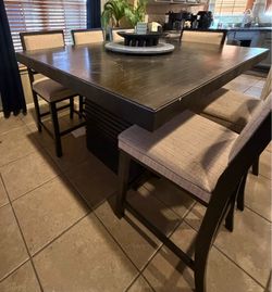 6 piece dining set high top