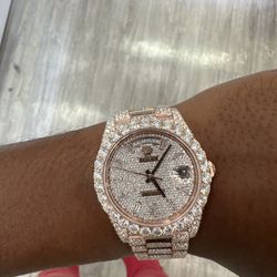 Bustdown R0lEx Watch 