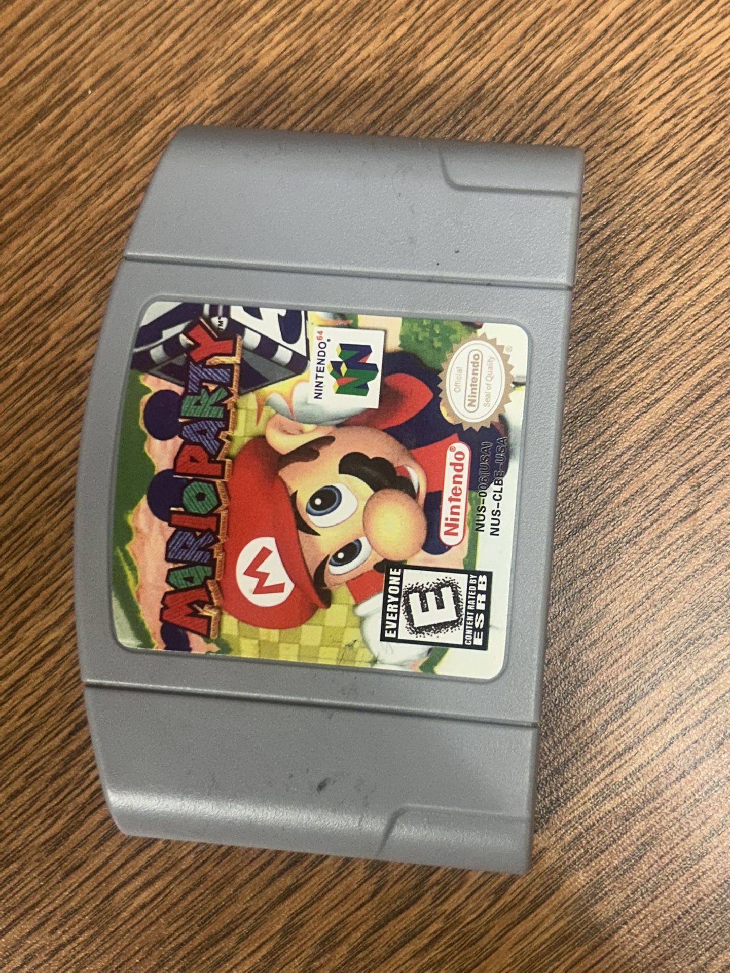 Mario Party Nintendo 64 N64 Game Cartridge Authentic Tested