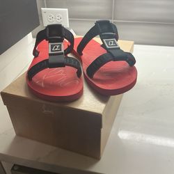 Christian Louboutin///EU 40.5/Plain/Others/WH T//JUST NOTHING SANDALS