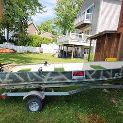 14ft Boat, Trailer, Motors