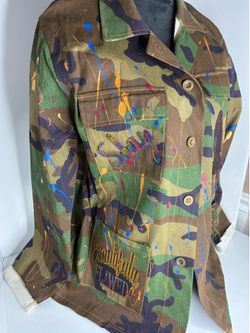 Custom camo jacket