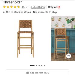 3 Bar Stools 