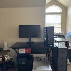 Needed to be gone ASAP. High end PC, monitor,  and furniture setup.