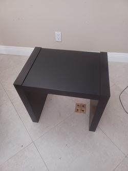 Black Side Table