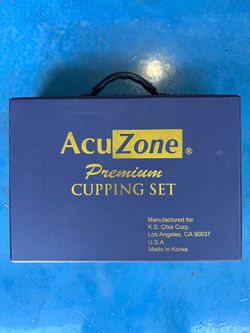 AcuZone Premium Cupping Set — Complete & Barely Touched