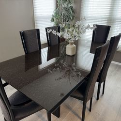 Formica Antique Dining table And Chairs