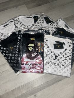 Bape And LV Shirts 