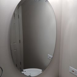 Oval Bath Mirror