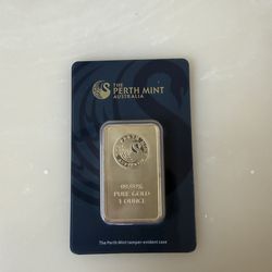 Perth Mint Gold 1 OZ Bar