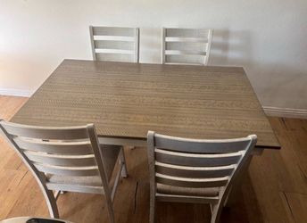 Ashley Dining Table and Chair 4set or 6set