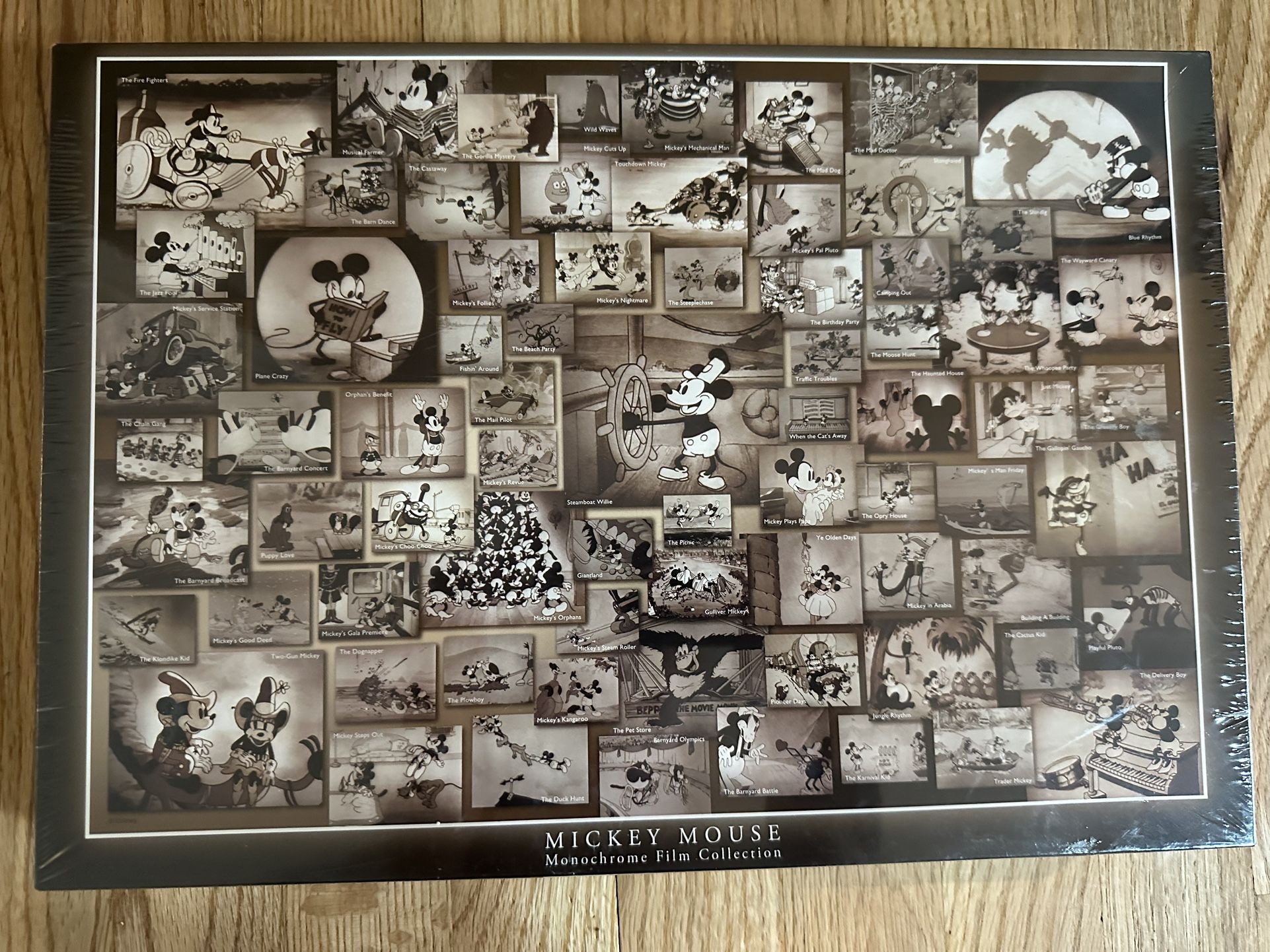 Mickey Mouse Monochrome Film Collection Jigsaw Puzzle