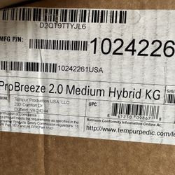 King Queen Size Tempurpedic ProAdapt,  ProBreeze,  LuxeBreeze Mattress  Pro Breeze /Luxe Adapt /Pro Adapt /Adapt /cloud /Tempur pedic contour Supreme 
