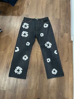 Denim Tears Raw Denim Jeans (New) Size is 42/34