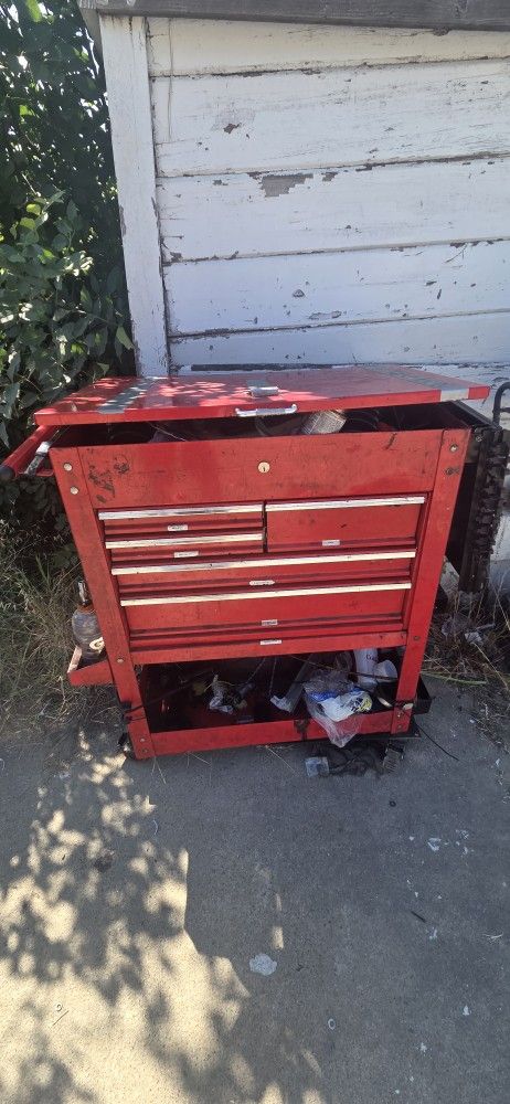 US General 5 Drawer Tool Box