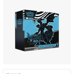 Black Bolt Etb x2 $75