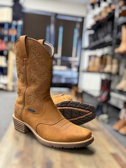 Ariat Western Boots Cowboy Brown Sz 11.5
