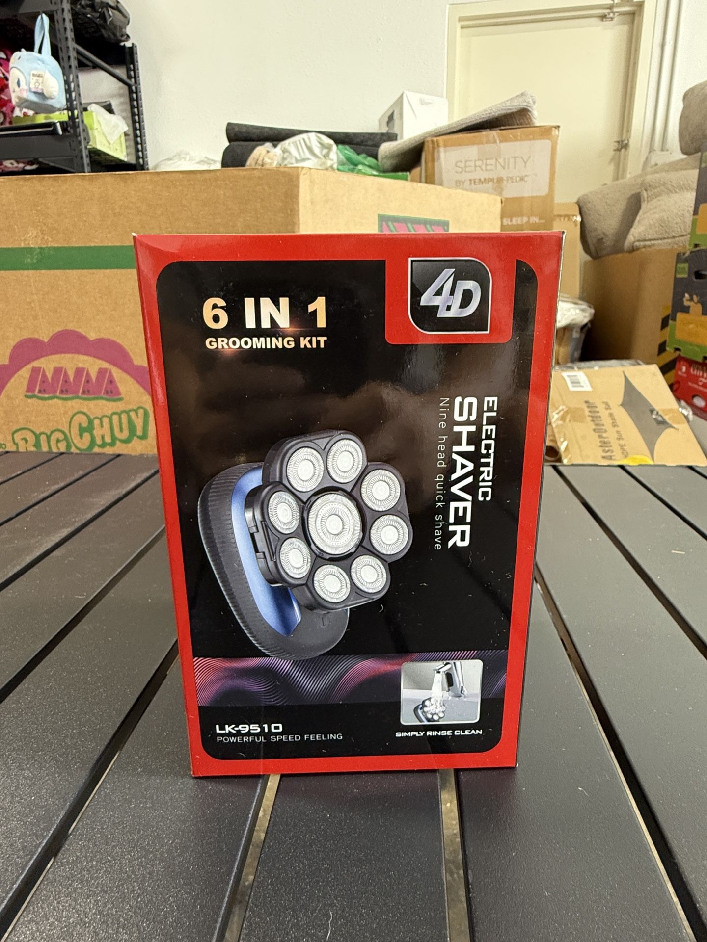 9D Electric Rotary Shaver