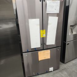 New GE French Door Stainless Steel Fridge