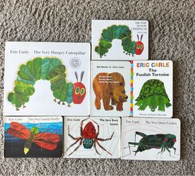 Eric Carle Collection - The Very Hungry Caterpillar, Brown Bear, Brown Bear, and More! Children’s Books for Home or Classroom Library